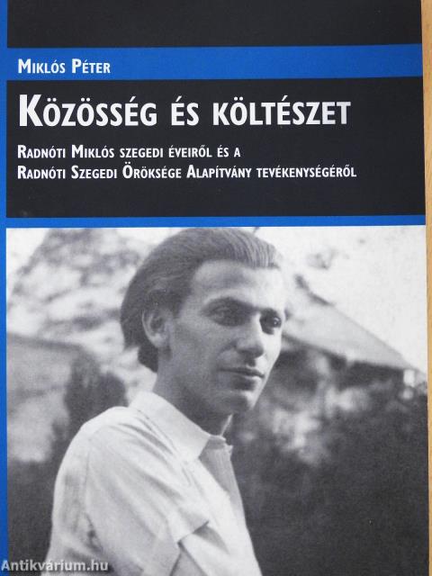 Közösség és költészet (dedikált példány)