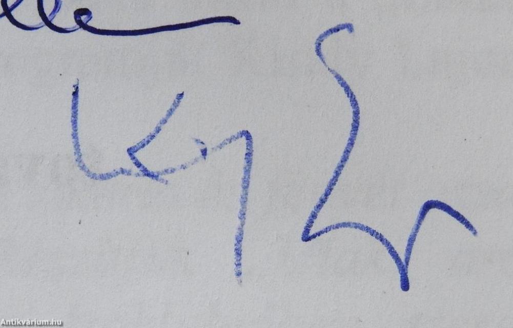 Utak, arcok, művészetek (többszörösen dedikált példány)