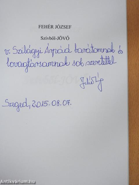 Szívből-jövő (dedikált példány)