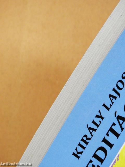 Meditációk (dedikált példány)