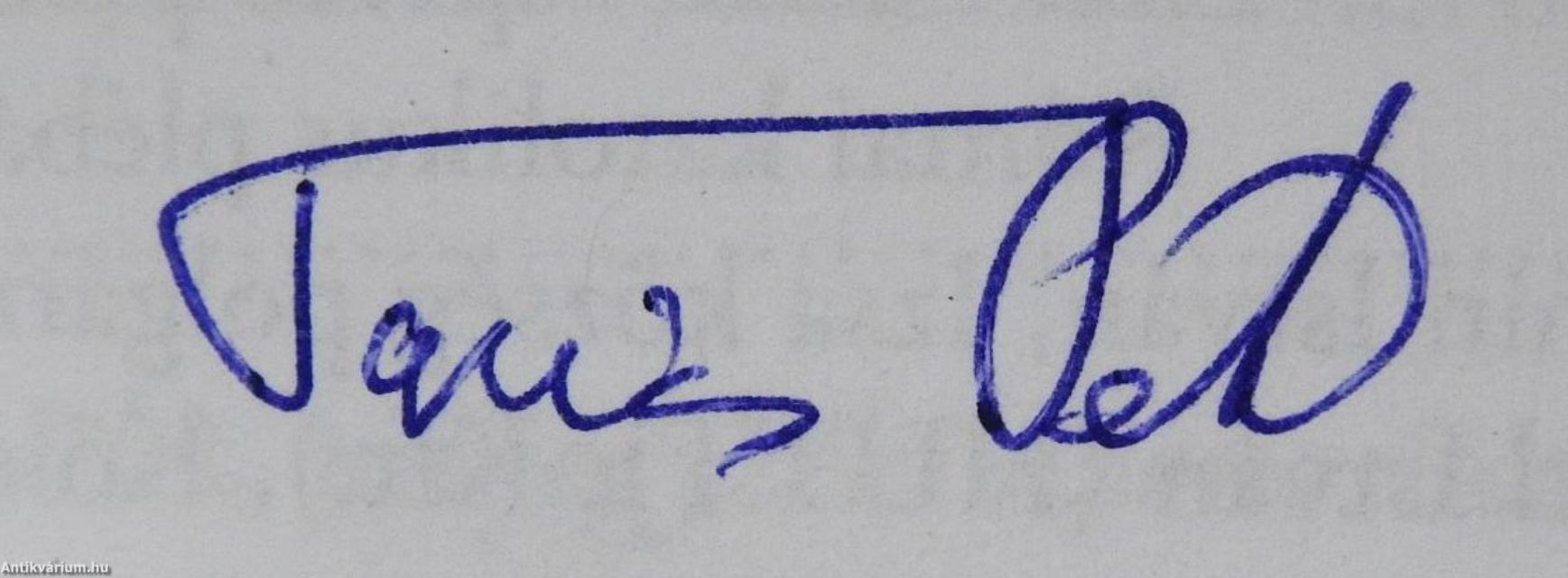 Függöny fel! (dedikált példány)