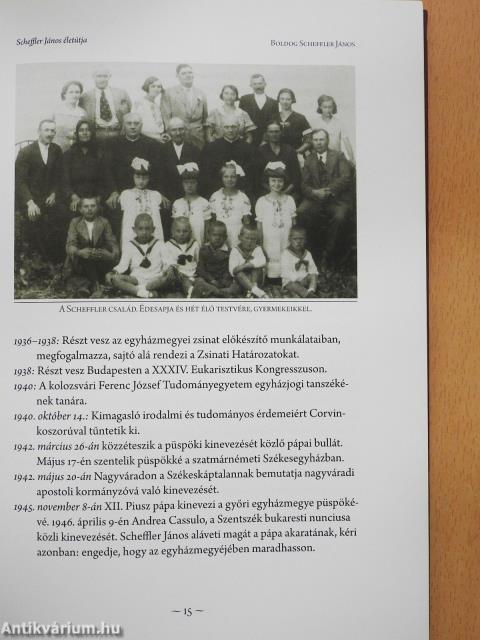 Boldog Scheffler János (dedikált példány)