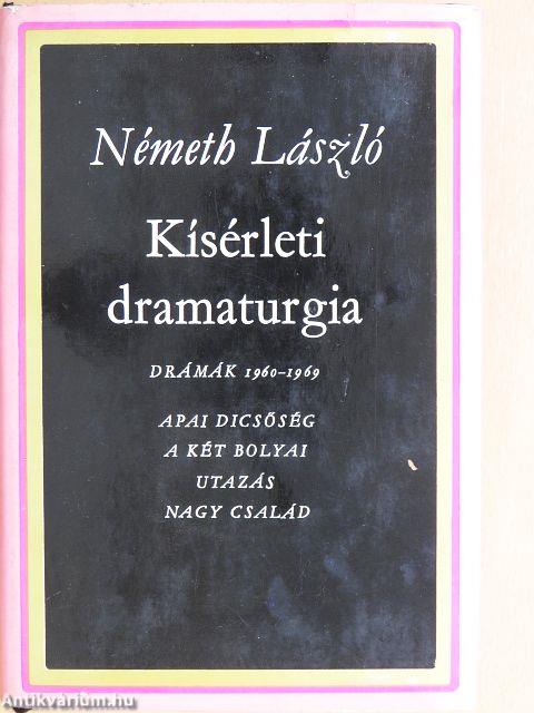 Kísérleti dramaturgia I.
