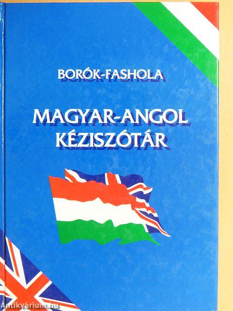 Magyar-angol kéziszótár