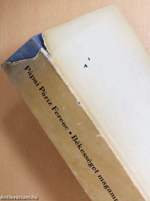 Békességet magamnak, másoknak