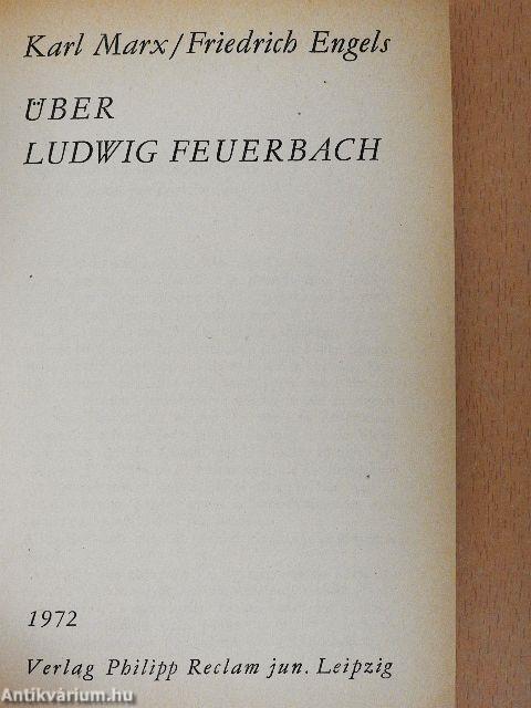 Über Ludwig Feuerbach