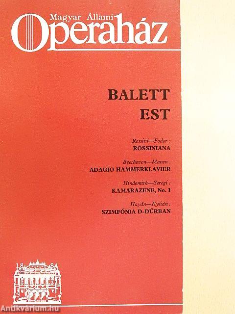 Magyar Állami Operaház - Balett est