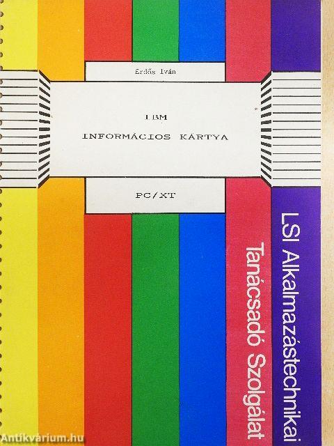 IBM PC/XT információs kártya
