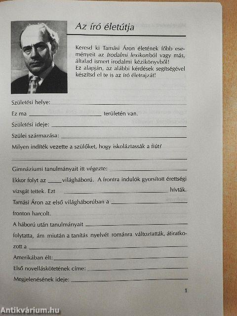 Olvasmánynapló - Tamási Áron Ábel a rengetegben című regényéhez