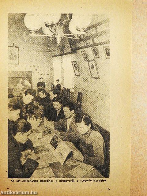 Politikai tömegmunka a gyárban