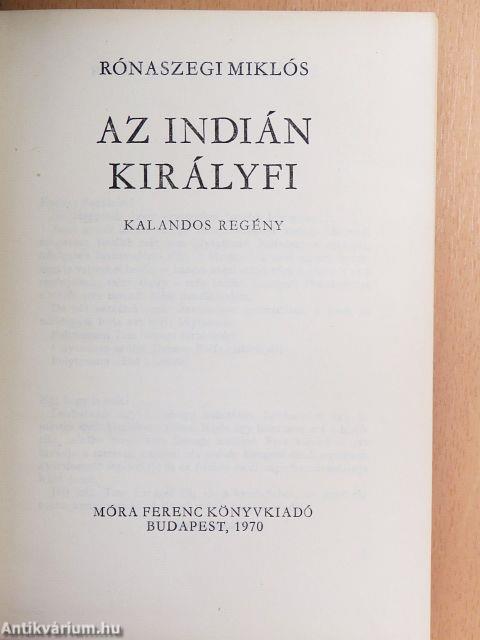 Az indián királyfi