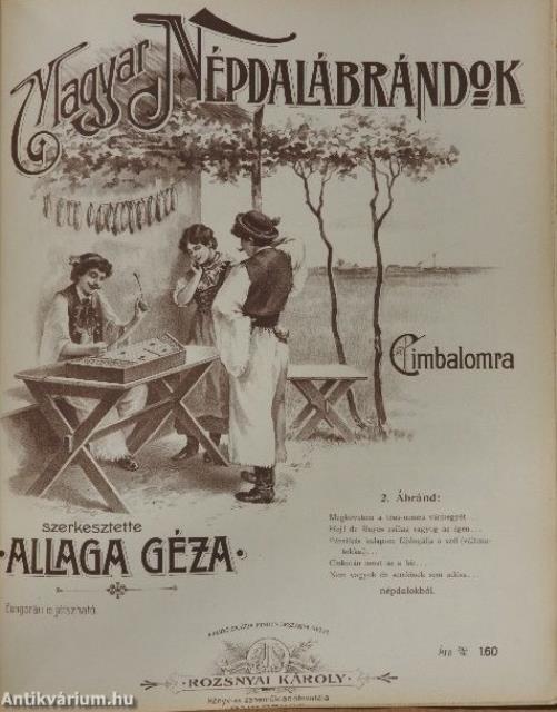 A legujabb és legszebb 101 kedvelt népdal/Magyar népdalábrándok cimbalomra 1-20.