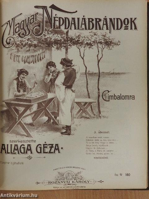 A legujabb és legszebb 101 kedvelt népdal/Magyar népdalábrándok cimbalomra 1-20.