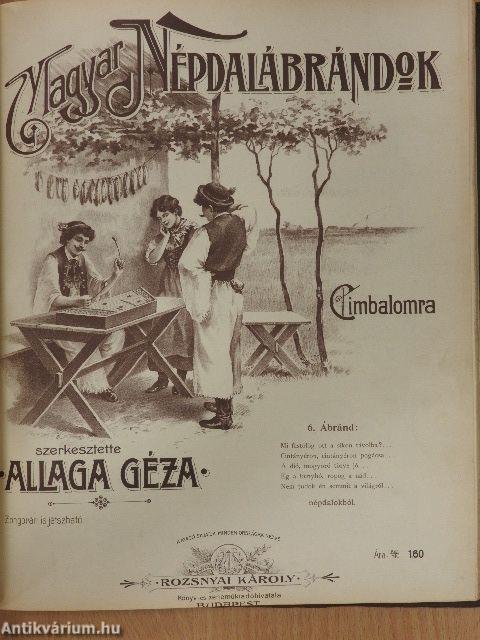 A legujabb és legszebb 101 kedvelt népdal/Magyar népdalábrándok cimbalomra 1-20.