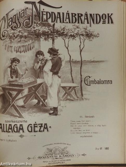 A legujabb és legszebb 101 kedvelt népdal/Magyar népdalábrándok cimbalomra 1-20.