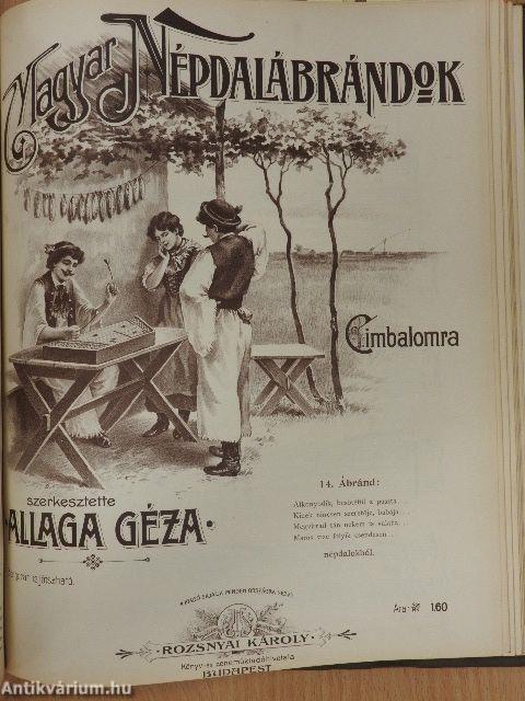 A legujabb és legszebb 101 kedvelt népdal/Magyar népdalábrándok cimbalomra 1-20.