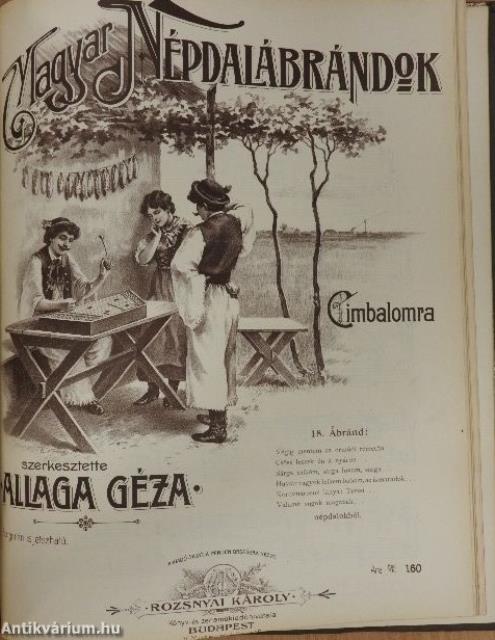 A legujabb és legszebb 101 kedvelt népdal/Magyar népdalábrándok cimbalomra 1-20.