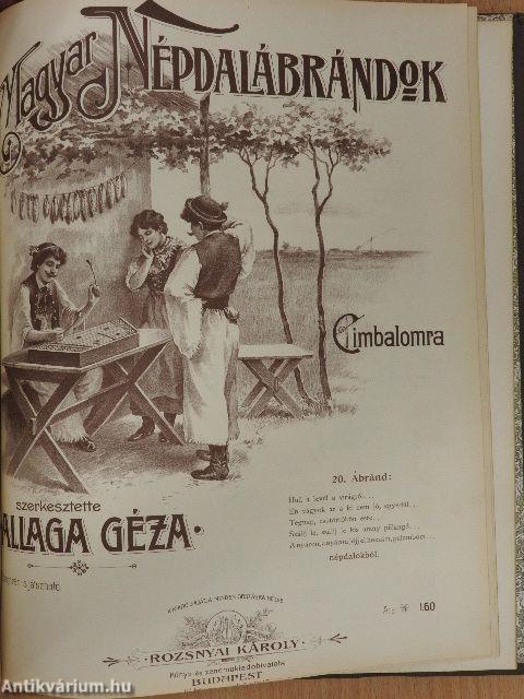 A legujabb és legszebb 101 kedvelt népdal/Magyar népdalábrándok cimbalomra 1-20.