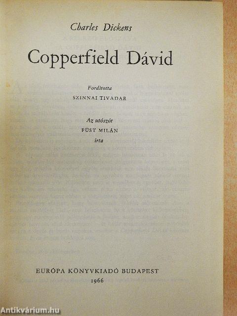 Copperfield Dávid I-II.