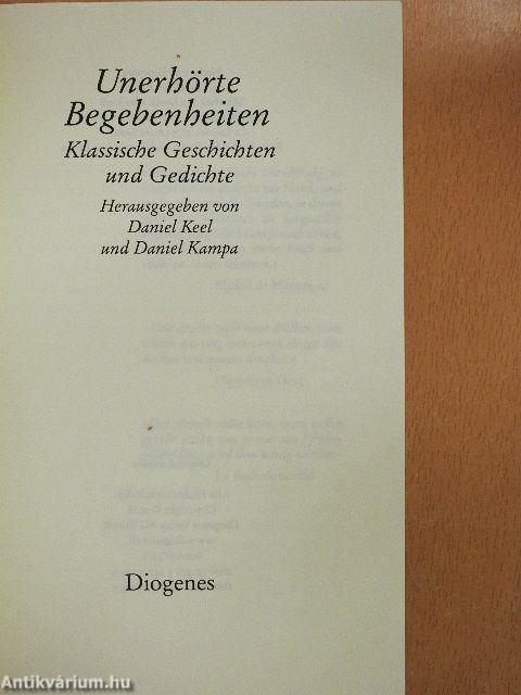 Unerhörte Begebenheiten