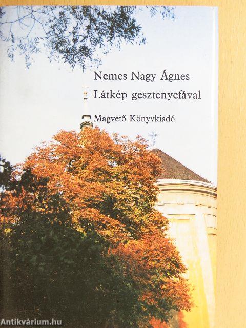 Látkép gesztenyefával