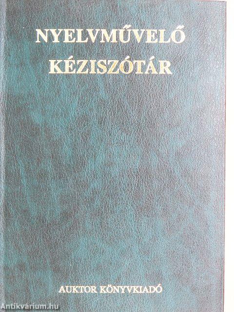 Nyelvművelő kéziszótár