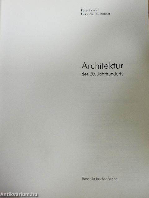 Architektur des 20. Jahrhunderts
