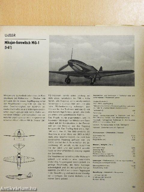 Historische Flugzeuge I.