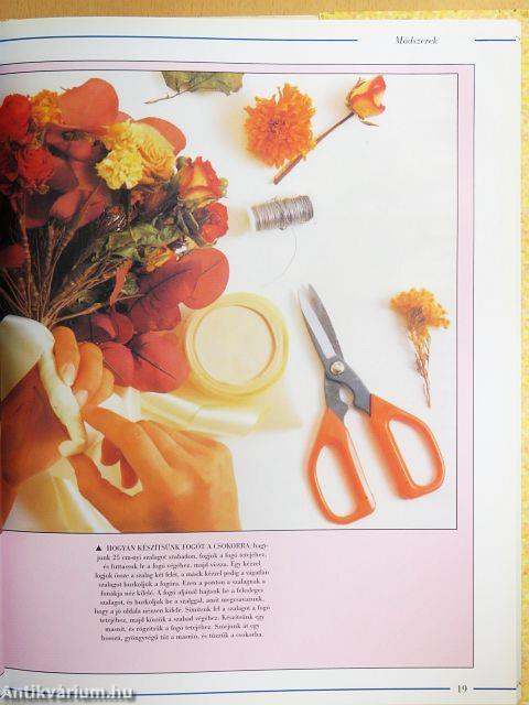 Szárazvirág-kötészet