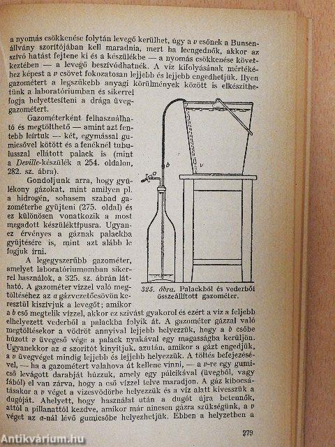 Vegytani kísérletek technikája és módszertana az iskolában I-II.