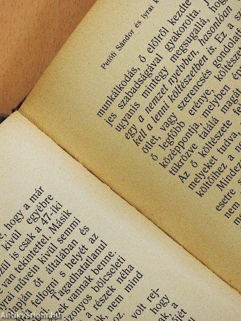 Petőfi Sándor és lyrai költészetünk/Szabadság, szerelem