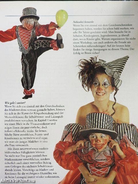 Toll Geschminkt von Kopf bis Fuss