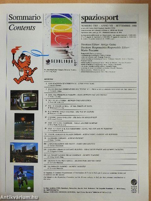 Spaziosport Settembre 1988