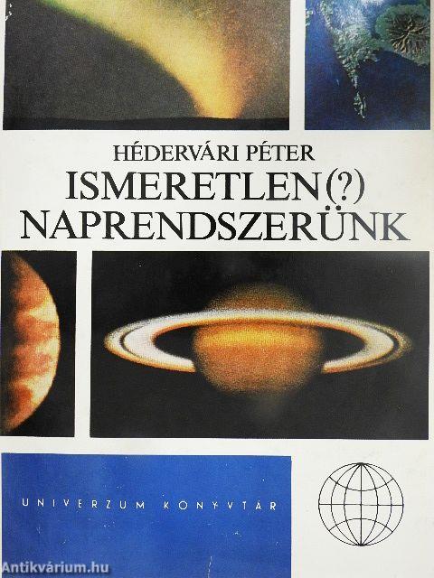 Ismeretlen (?) Naprendszerünk