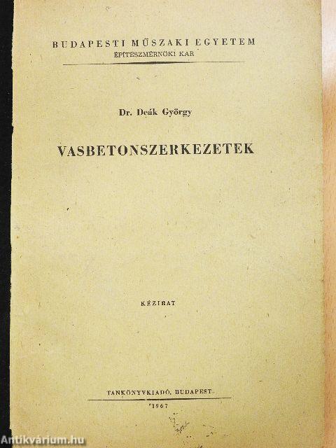 Vasbetonszerkezetek