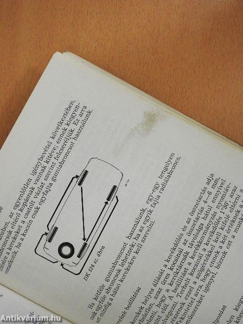Skoda 100-100L, 110L-110LS személygépkocsik kezelési és karbantartási utasítása