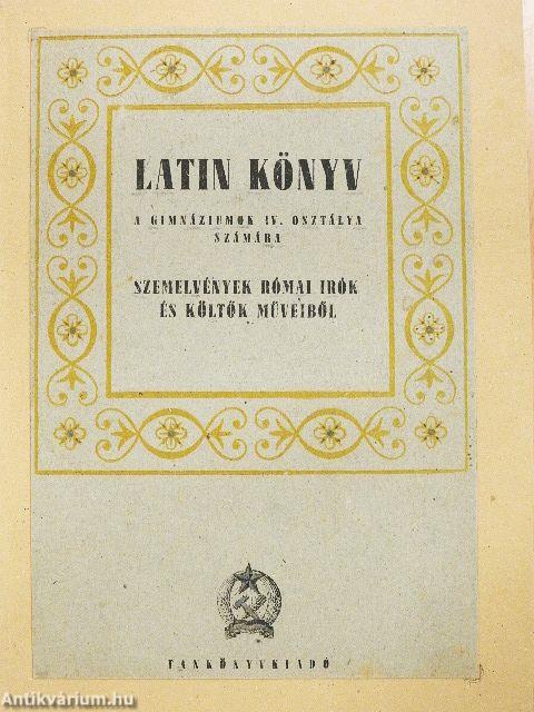 Latin könyv