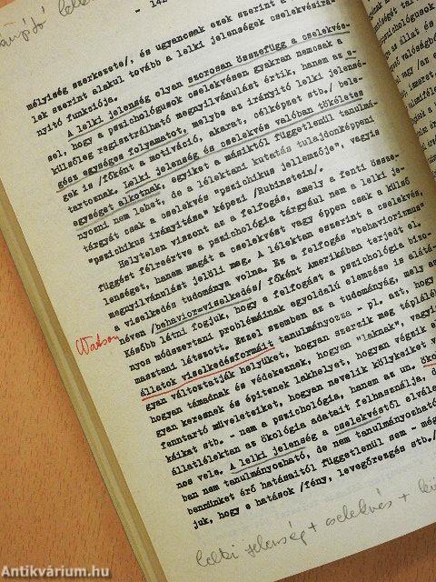 Szemelvények a pszichológia köréből