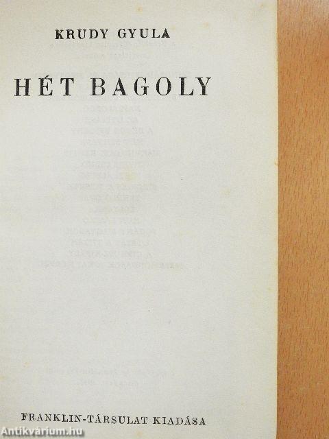 Hét bagoly