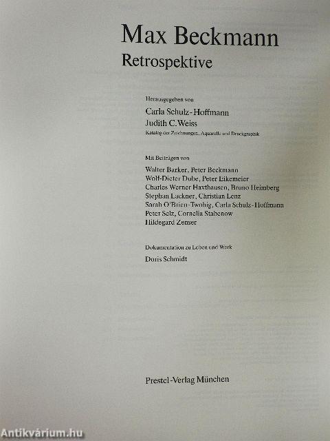 Max Beckmann - Retrospektive