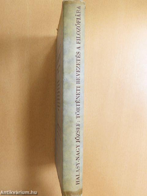 Történeti bevezetés a filozófiába