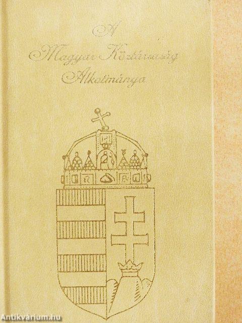 A Magyar Köztársaság Alkotmánya