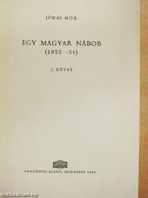 Egy magyar nábob I-II.