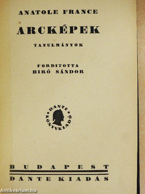 Arcképek