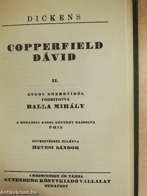 Copperfield Dávid I-VI.
