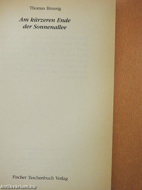 Am kürzeren Ende der Sonnenallee