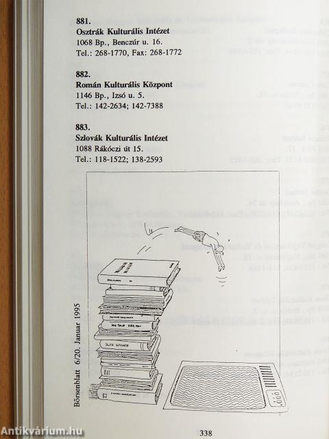 Könyvtárosok zsebkönyve 1995.