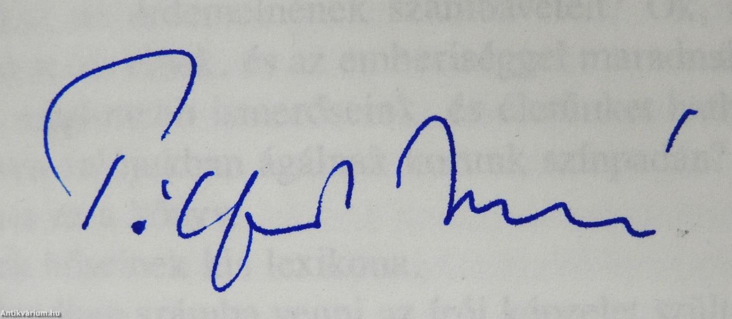 Irodalmi alakok lexikona (dedikált példány)