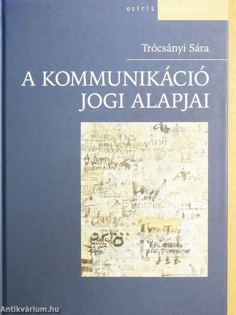A kommunikáció jogi alapjai