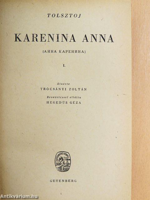 Karenina Anna I-IV.